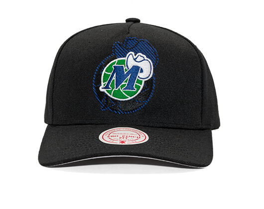 Cap Mitchell & Ness - NBA Tilted Pro Snapback Hwc - Dallas Mavericks - Black