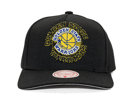 Cap Mitchell & Ness - NBA Tilted Pro Snapback Hwc - Golden State Warriors - Black