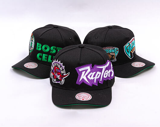 Kšiltovka Mitchell & Ness - NBA Busted Pro HWC - Toronto Raptors - Black