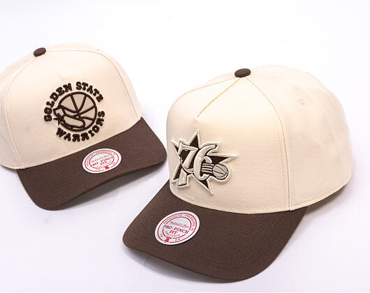 Kšiltovka Mitchell & Ness - NBA Fashion Basic 2T Pro - Philadelphia 76Ers - Cream