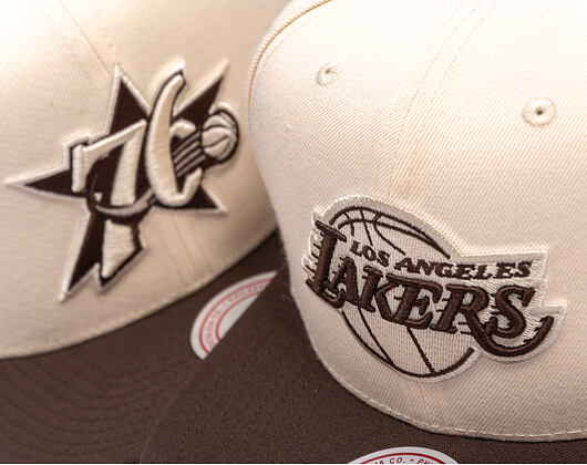 Cap Mitchell & Ness - NBA Fashion Basic 2T Snapback - Los Angeles Lakers - Cream