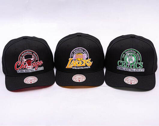 Cap Mitchell & Ness - NBA Inaugural Team Pro Crown - Boston Celtics - Black