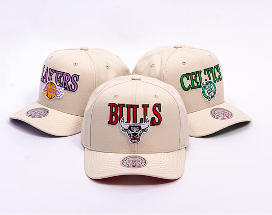 Cap Mitchell & Ness - NBA Team Name Pro Crown - Chicago Bulls - Bone