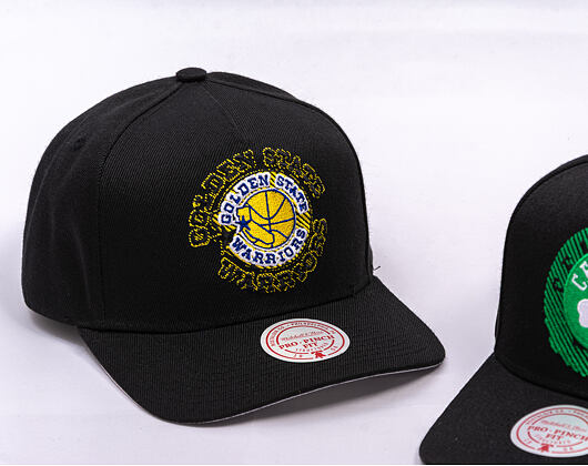 Cap Mitchell & Ness - NBA Tilted Pro Snapback Hwc - Golden State Warriors - Black
