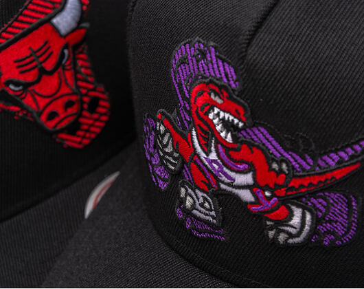 Cap Mitchell & Ness - NBA Tilted Pro Snapback Hwc - Toronto Raptors - Black