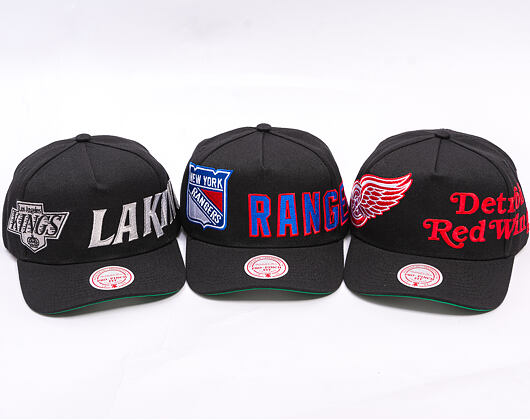 Kšiltovka Mitchell & Ness - NHL Busted Pro - New York Rangers - Black