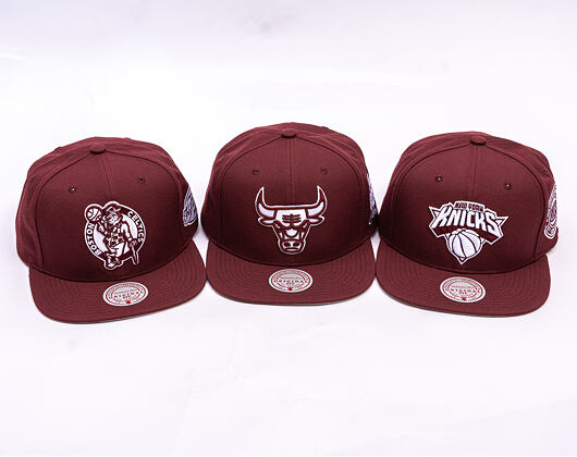 Cap Mitchell & Ness - NHL Fashion Basic Snapback - Chicago Blackhawks - Dark Purple