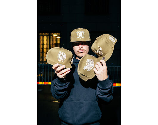 Cap Mitchell & Ness - NHL Fashion Basic Snapback Vntg - Anaheim Ducks - Olive