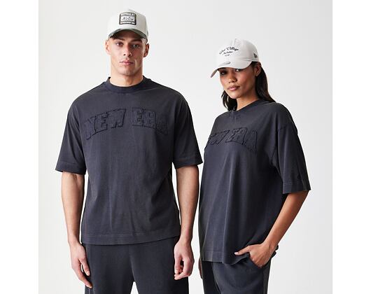 Tee New Era - Branded Washed Oversized Tee - Black