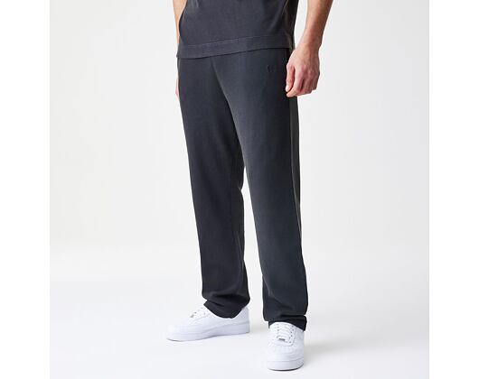 Pants New Era - Branded Washed Straight Sweatpants - Black