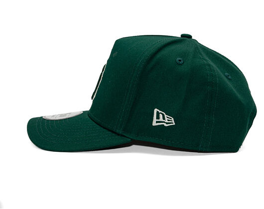 Cap New Era - MLB Team Outline 9FORTY A-Frame - NY Yankees - Dark Green / Stone