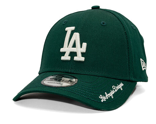 Cap New Era - MLB Visor Script 9FORTY - LA Dodgers - Dark Green