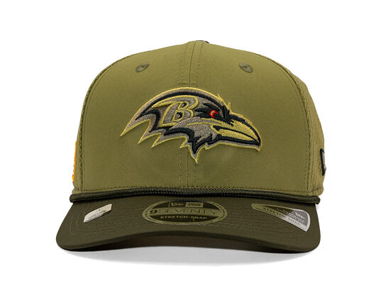 Cap New Era - NFL25 "Salute to Service" - 9SEVENTY Stretch-Snap - Baltimore Ravens 