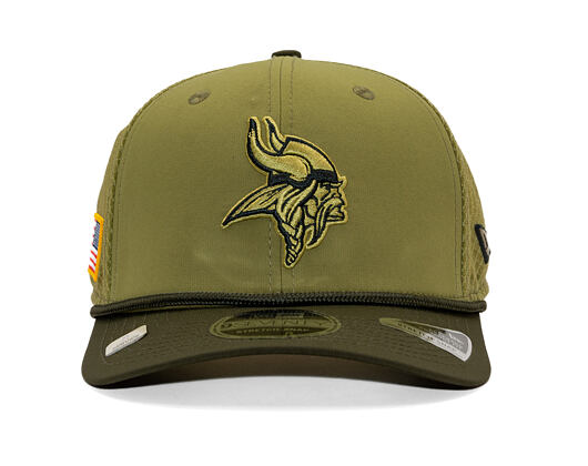 Cap New Era - NFL25 "Salute to Service" - 9SEVENTY Stretch-Snap - Minnesota Vikings 