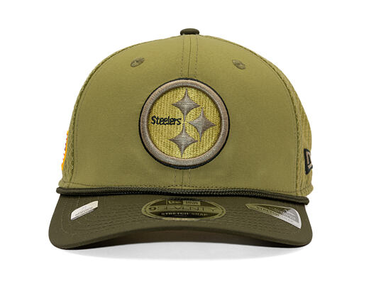 Cap New Era - NFL25 "Salute to Service" - 9SEVENTY Stretch-Snap - Pittsburgh Steelers 