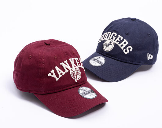 Kids Cap New Era - MLB College 9TWENTY - NY Yankees - Burgundy