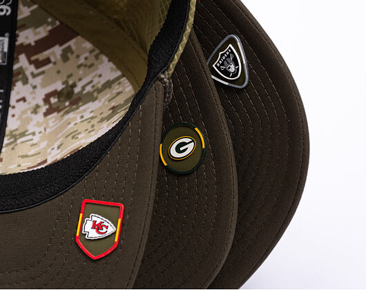 Cap New Era - NFL25 "Salute to Service" - 9SEVENTY Stretch-Snap - Kansas City Chiefs 