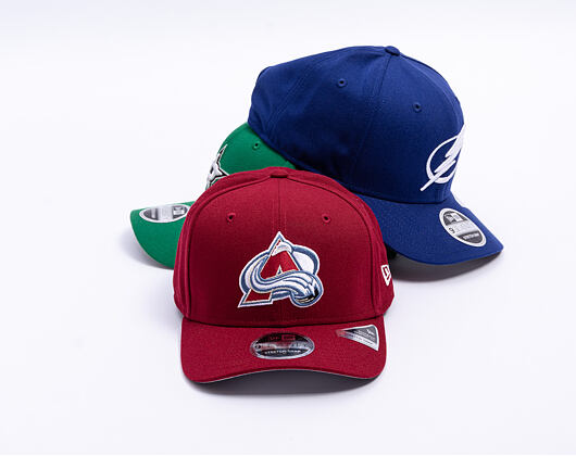 Cap New Era - NHL 9SEVENTY Stretch-Snap - Colorado Avalanche - Team Color