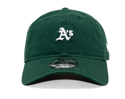 Cap New Era - MLB Washed Mini Logo 9TWENTY - Oakland Athletics - Dark Green