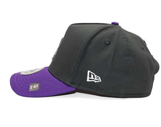 Cap New Era - NFL Charcoal Drop 9FORTY A-Frame - Minnesota Vikings - Steel Clouds / Purple