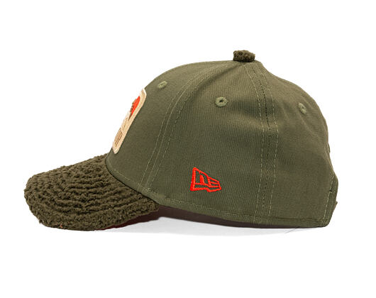 Kids Cap New Era - Branded Kids Outdoor 9FORTY - Olive / Orange