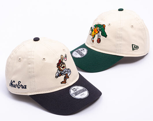 Kids Cap New Era - Branded Kids Mascot 9TWENTY - Cream / Navy