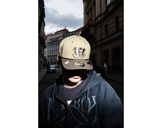 Cap New Era - NFL25 "Salute to Service" - 9SEVENTY Stretch-Snap - Cincinnati Bengals 