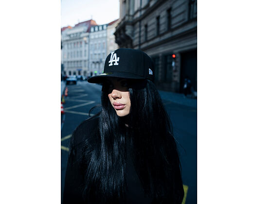 Cap New Era - MLB Basic 59FIFTY - LA Dodgers - Black / White