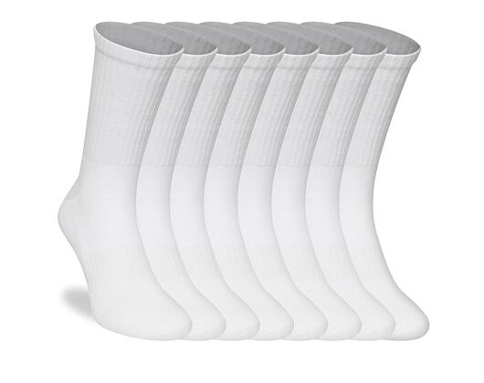 Socks New Era - Flag Crew 6pk - White