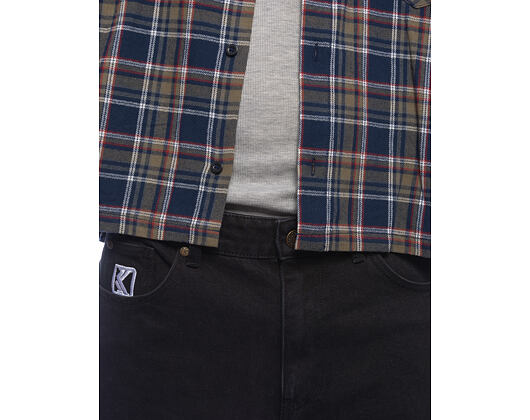Karl Kani - Small Signature Cropped Check Shirt