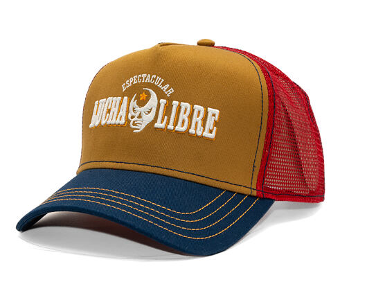 Stetson - Trucker Cap Lucha Libre by JJ Hats - Navy/Orche