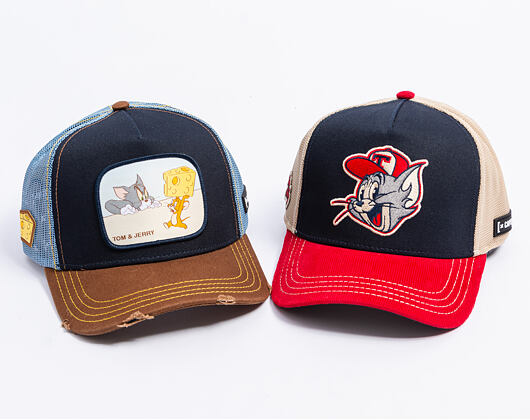 Capslab Trucker Tom & Jerry XCapslab Brown/Grey