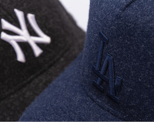Cap New Era - MLB Melton Wool 9FORTY A-Frame - LA Dodgers - Navy