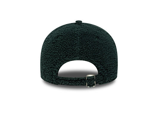 Cap New Era - MLB Winter Borg Teddy Fleece 9FORTY - Oakland Athletics - Dark Green / White