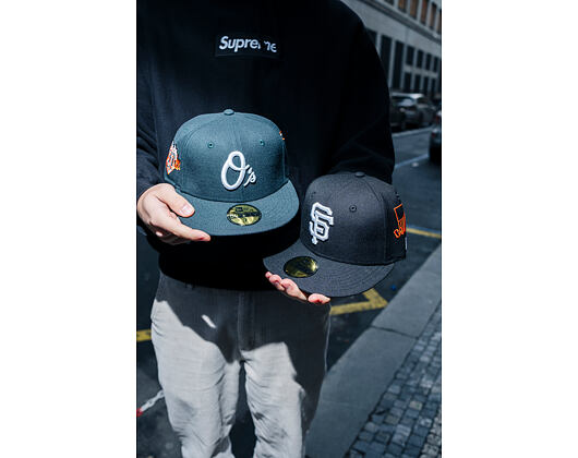 Cap New Era - MLB "Image Drop" ALL OVER 59FIFTY - Baltimore Orioles - Dark Green