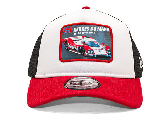 Cap New Era - LE MANS 9FORTY A-Frame Trucker Patch - Scarlet