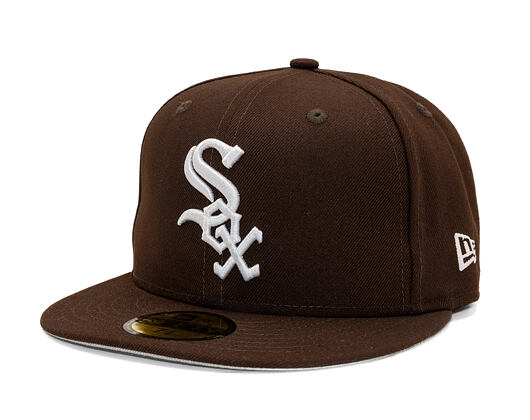 New Era - MLB Seasonal 59FIFTY - Chicago White Sox - Burnt Wood - Brown