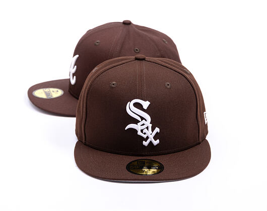 New Era - MLB Seasonal 59FIFTY - Chicago White Sox - Burnt Wood - Brown