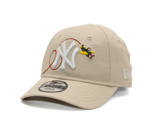 Kids Cap New Era - MLB Plane Icon 9FORTY - NY Yankees - Stone