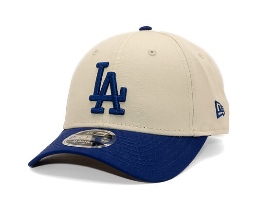 Cap New Era - MLB Colorblock 9FORTY M-CROWN - LA Dodgers - Cream
