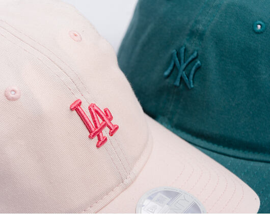 Womens Cap New Era - MLB Washed Mini 9TWENTY - LA Dodgers - Blush Pink
