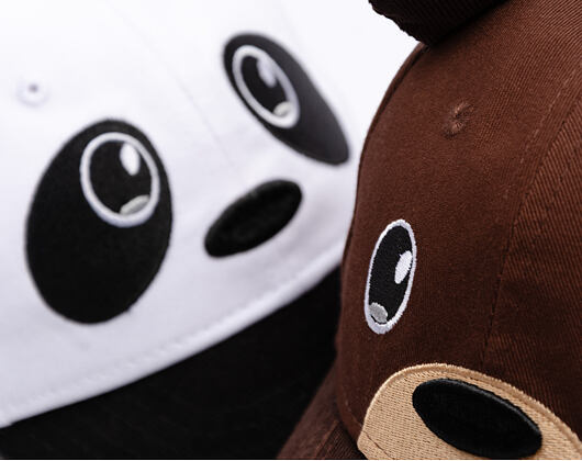 Kids Cap New Era - Branded Cord Ears 9FORTY - Chestnut Brown