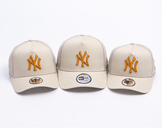 Kids Cap New Era - MLB Essential 9FORTY Trucker - NY Yankees - Stone