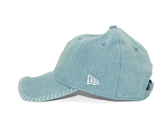 Womens Cap New Era - MLB Denim Stitch 9TWENTY - NY Yankees - Pastel Blue