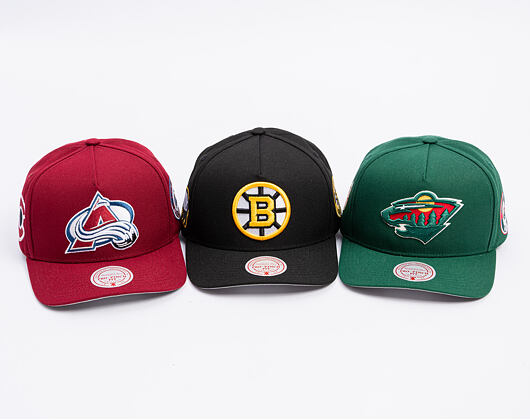 Mitchell & Ness - Minnesota Wild - Double Clutch Pro Snapback - Green