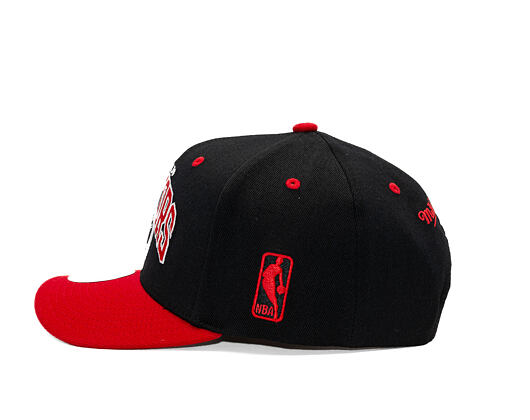Cap Mitchell & Ness - NBA Team Arch Snapback - Toronto Raptors - Black / Red