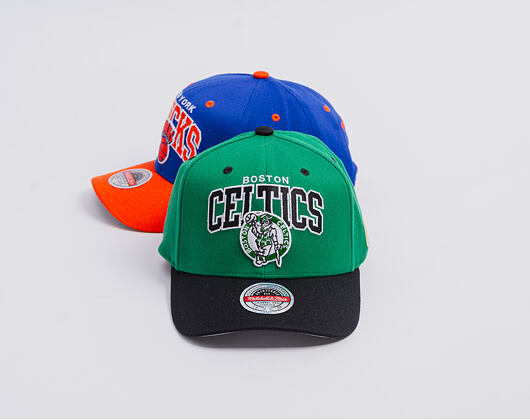 Cap Mitchell & Ness - NBA Team Arch Snapback - Boston Celtics - Green / Black