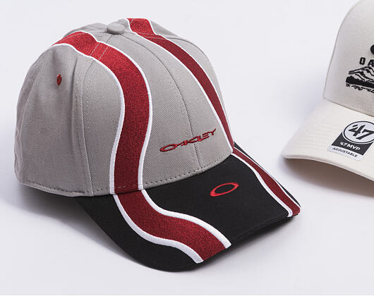 Cap Oakley - Wave Cap - Cement/Black/Iron Red
