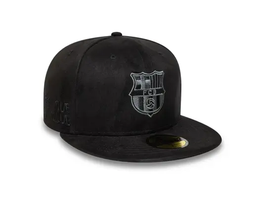 Cap New Era - "Mes Que Un" 59FIFTY - Barcelona FC - Suede Black