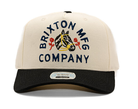 Cap Brixton - Trophy Horse MP Snapback - Black/Off White